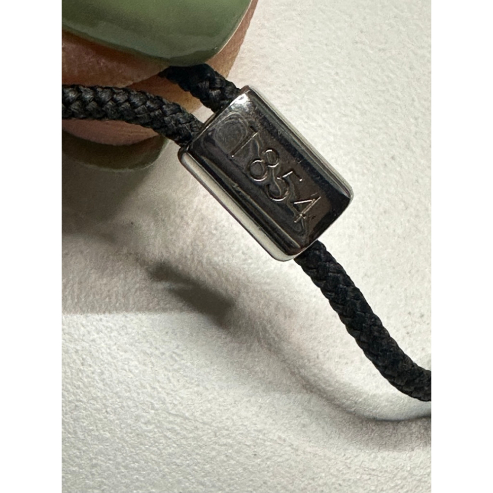Women's Louis Vuitton Black & Silver Cord Necklace, One Size - Picture 5 of 7